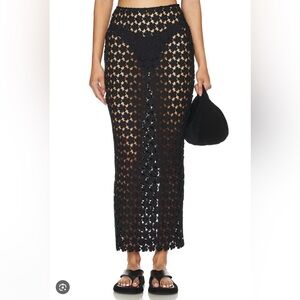 RUMER Capri Skirt - Black